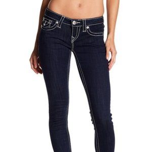 True Religion Flaps Naturaline Big T Skinny Jeans